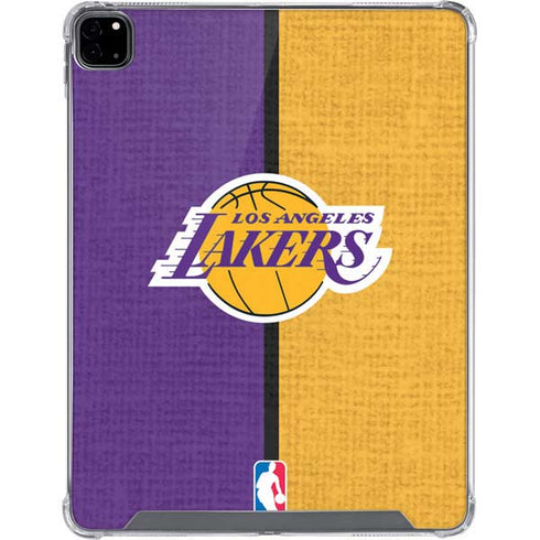 NBA Los Angeles Lakers Canvas iPad Pro 12.9in (2020) Clear Case